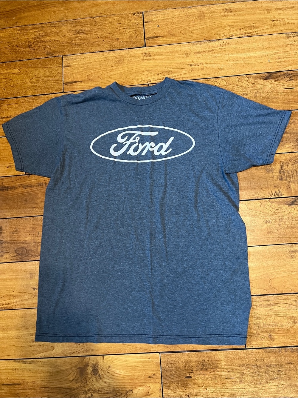 Ford Blue Short-Sleeve Logo Tee T shirt